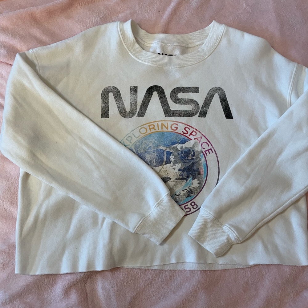 NASA cropped shirt